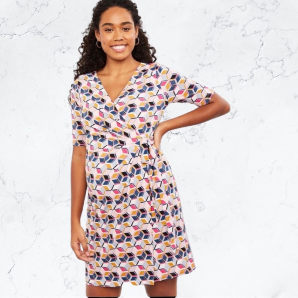 NWT Motherhood Maternity Wrap Dress